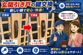 【栃木県下野市小金井】鍵の交換がしたいの画像イメージ