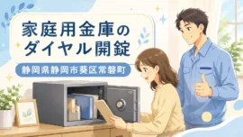 【静岡県静岡市葵区常磐町】金庫のダイヤルの暗証番号がわかりませんの画像イメージ