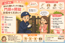 【東京都府中市府中町】鍵の修理がしたいの画像イメージ