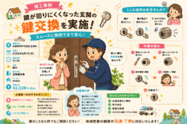 【兵庫県神戸市西区玉津町】鍵の交換がしたいの画像イメージ