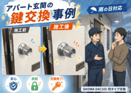 【栃木県真岡市荒町】鍵の交換がしたいの画像イメージ