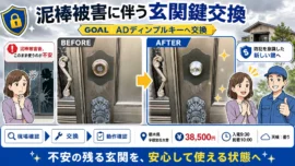 【栃木県宇都宮市大曽】鍵の交換がしたいの画像イメージ