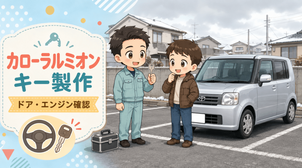 【埼玉県狭山市加佐志】紛失した鍵を作成したいの画像イメージ