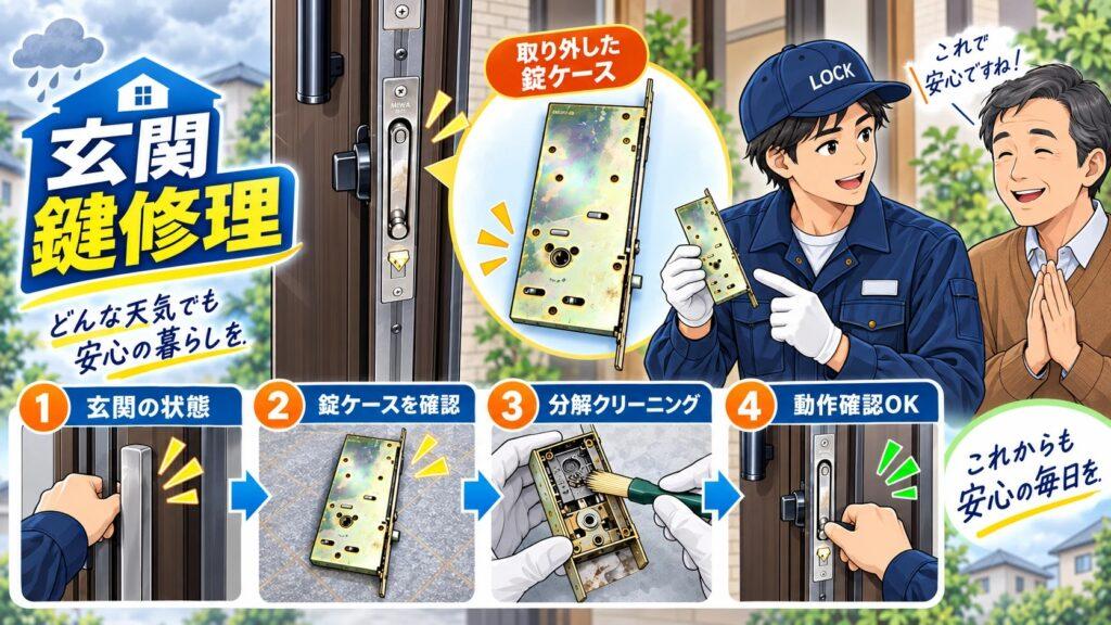 【栃木県小山市犬塚】鍵の修理がしたいの画像イメージ
