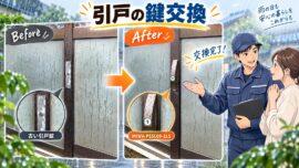 【栃木県下野市薬師寺】事務所店舗の鍵の画像イメージ