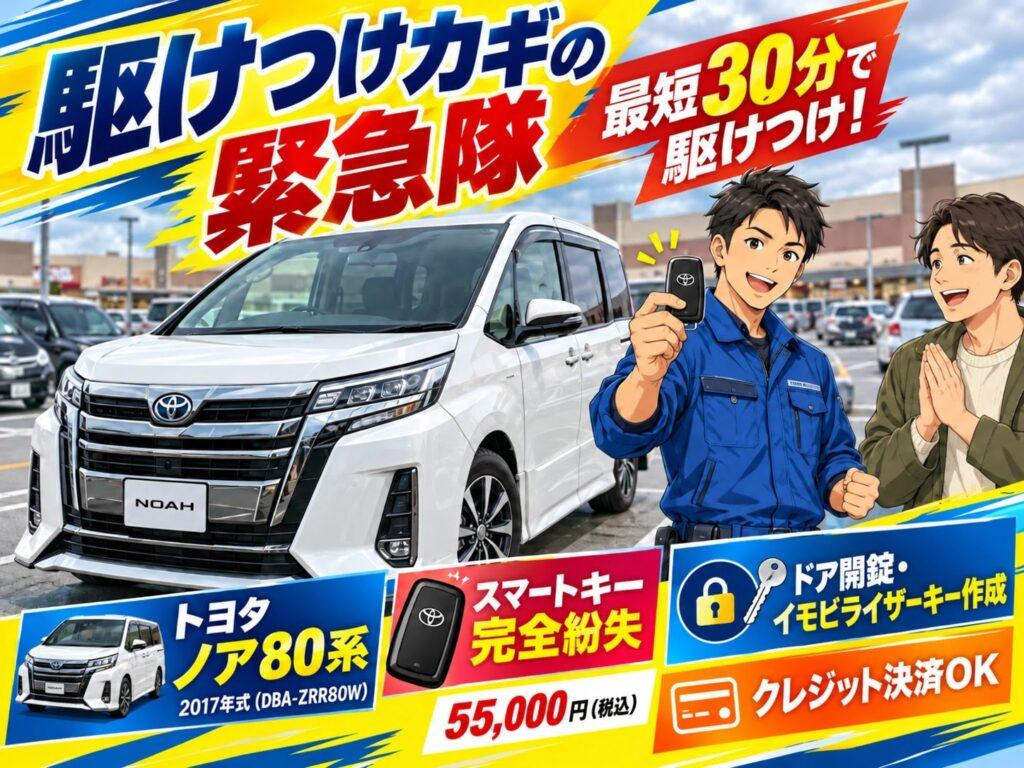 【千葉県船橋市浜町】ノア スマートキー作成の画像イメージ